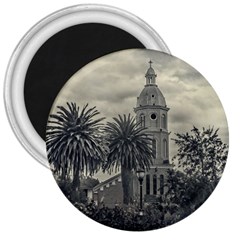 San Luis Church Otavalo Ecuador 3  Magnets by dflcprints