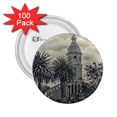 San Luis Church Otavalo Ecuador 2 25  Buttons (100 Pack)  by dflcprints