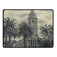 San Luis Church Otavalo Ecuador Fleece Blanket (small) by dflcprints