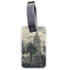 San Luis Church Otavalo Ecuador Luggage Tags (two Sides) by dflcprints