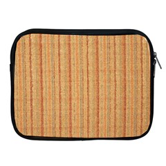 Elegant Striped Linen Texture Apple Ipad 2/3/4 Zipper Cases by TastefulDesigns