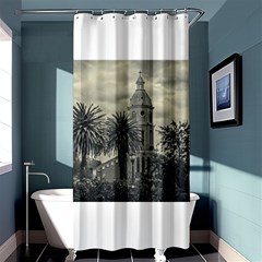 Butterflies Dark Pattern Shower Curtain 36  X 72  (stall) 