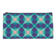 Blue Stars Pattern                  	pencil Case by LalyLauraFLM