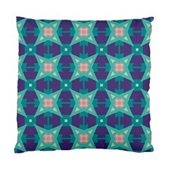 Blue Stars Pattern                  	standard Cushion Case (two Sides) by LalyLauraFLM