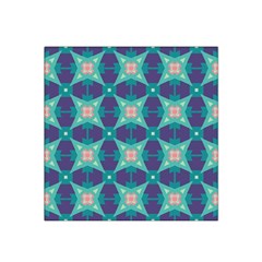 Blue Stars Pattern                  Satin Bandana Scarf