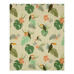 Tropical Garden Pattern Shower Curtain 60  X 72  (medium) 