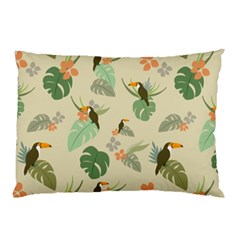 Tropical Garden Pattern Pillow Case (two Sides)