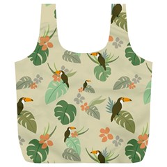 Tropical Garden Pattern Full Print Recycle Bags (l) 