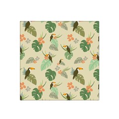 Tropical Garden Pattern Satin Bandana Scarf