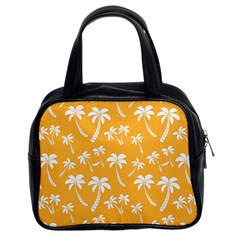 Summer Palm Tree Pattern Classic Handbags (2 Sides)