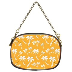 Summer Palm Tree Pattern Chain Purses (one Side)  by TastefulDesigns