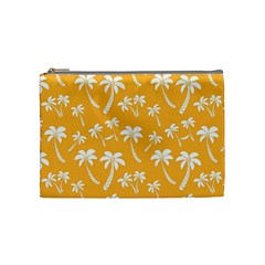 Summer Palm Tree Pattern Cosmetic Bag (medium)  by TastefulDesigns