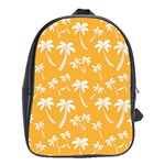 Summer Palm Tree Pattern School Bags(Large)  Front