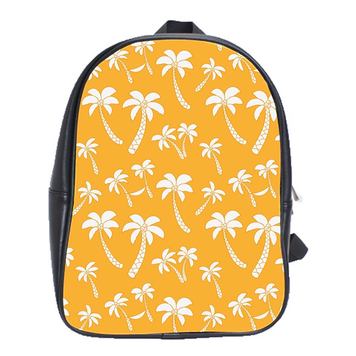 Summer Palm Tree Pattern School Bags(Large) 