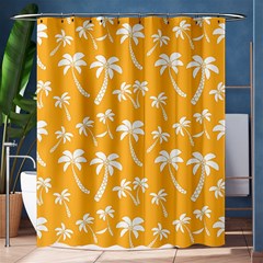 Summer Palm Tree Pattern Shower Curtain 60  X 72  (medium) 