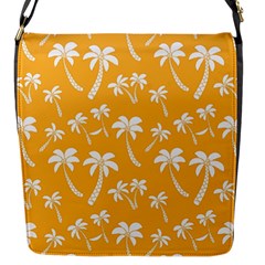 Summer Palm Tree Pattern Flap Messenger Bag (s)