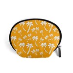 Summer Palm Tree Pattern Accessory Pouches (Small)  Front