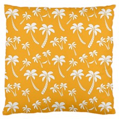 Summer Palm Tree Pattern Standard Flano Cushion Case (one Side)