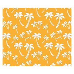 Summer Palm Tree Pattern Double Sided Flano Blanket (small) 