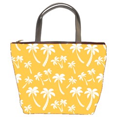 Summer Palm Tree Pattern Bucket Bags by TastefulDesigns