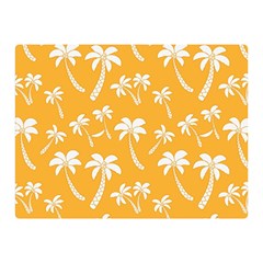 Summer Palm Tree Pattern Double Sided Flano Blanket (mini) 