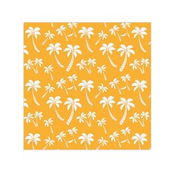 Summer Palm Tree Pattern Small Satin Scarf (square) by TastefulDesigns