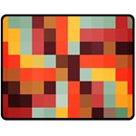 Tiled Colorful Background Fleece Blanket (Medium)  60 x50  Blanket Front