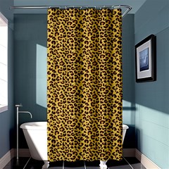 Animal Texture Skin Background Shower Curtain 36  X 72  (stall) 