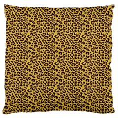 Animal Texture Skin Background Large Flano Cushion Case (two Sides) by TastefulDesigns