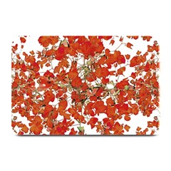 Vivid Floral Collage Plate Mats