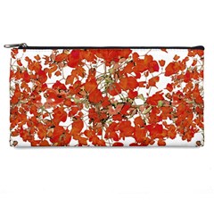 Vivid Floral Collage Pencil Cases by dflcprints