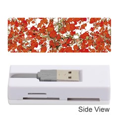 Vivid Floral Collage Memory Card Reader (stick) 