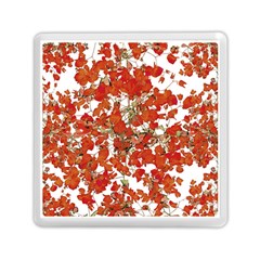 Vivid Floral Collage Memory Card Reader (square) 