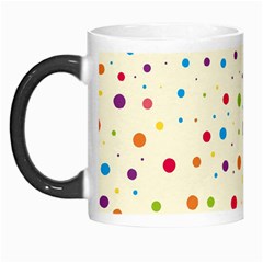 Colorful Dots Pattern Morph Mugs