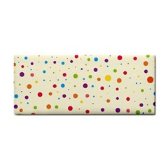 Colorful Dots Pattern Hand Towel