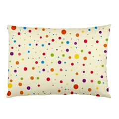 Colorful Dots Pattern Pillow Case