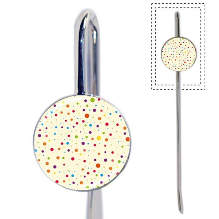 Colorful Dots Pattern Book Mark