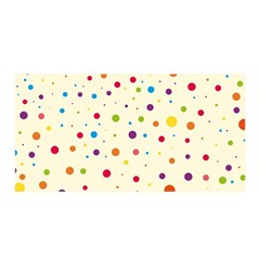 Colorful Dots Pattern Satin Wrap by TastefulDesigns