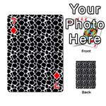 Animal Texture Skin Background Playing Cards 54 Designs  Front - Diamond7