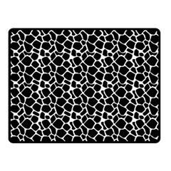 Animal Texture Skin Background Double Sided Fleece Blanket (small) 