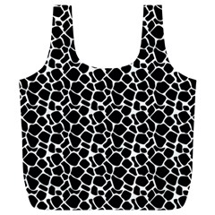 Animal Texture Skin Background Full Print Recycle Bags (l) 