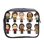 The Walking Dead   Main Characters Chibi   Amc Walking Dead   Manga Dead Mini Toiletries Bag 2-Side Back