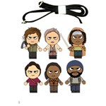 The Walking Dead   Main Characters Chibi   Amc Walking Dead   Manga Dead Shoulder Sling Bags Front