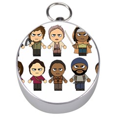 The Walking Dead   Main Characters Chibi   Amc Walking Dead   Manga Dead Silver Compasses by PTsImaginarium