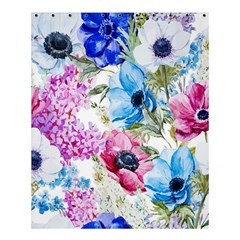 Watercolor Spring Flowers Shower Curtain 60  X 72  (medium) 