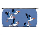 abstract Pelicans seascape tropical pop art Pencil Cases Back