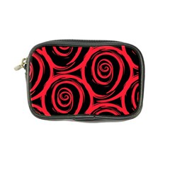 Abtract  Red Roses Pattern Coin Purse