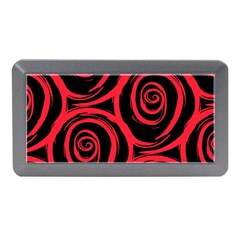 Abtract  Red Roses Pattern Memory Card Reader (mini)