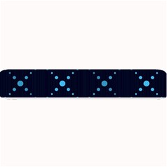 Seamless Geometric Blue Dots Pattern  Small Bar Mats