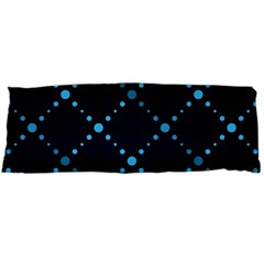 Seamless Geometric Blue Dots Pattern  Body Pillow Case (dakimakura)